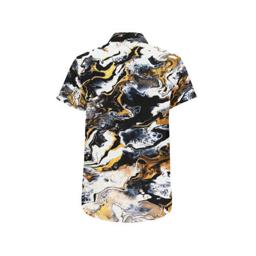 Wild Sea Men's All Over Print Short Sleeve Shirt (Model T53)
