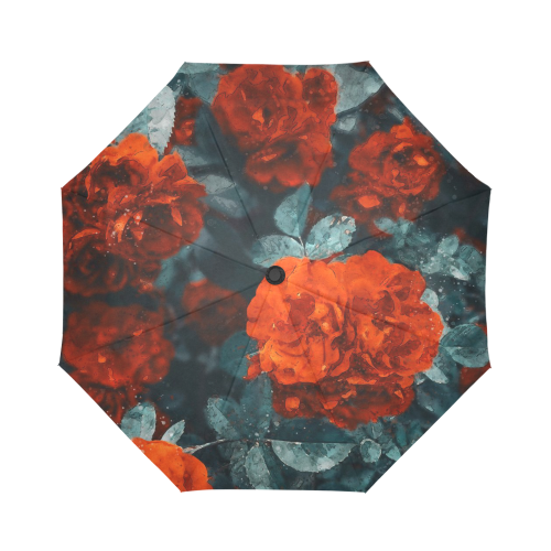 roses are RED 2 Auto-Foldable Umbrella (Model U04)