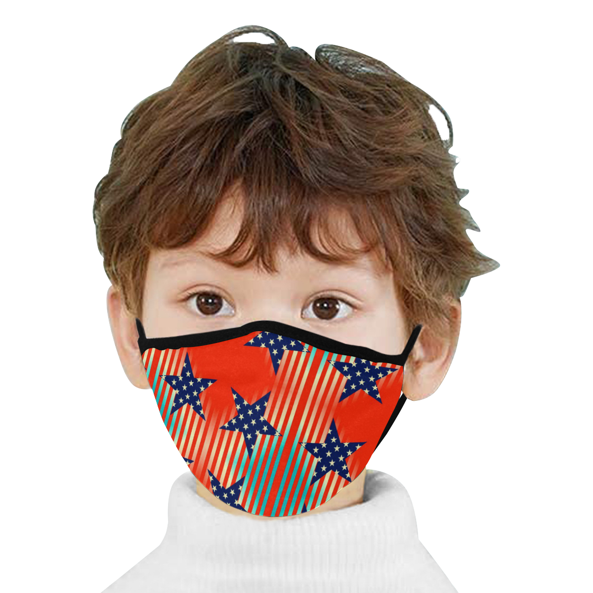 MANY STARS AND STRIPES Mouth Mask