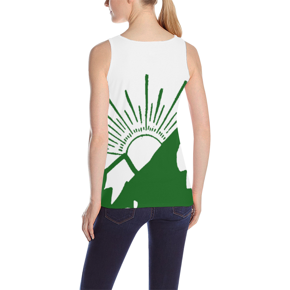 nature therapy All Over Print Tank Top for Women (Model T43)