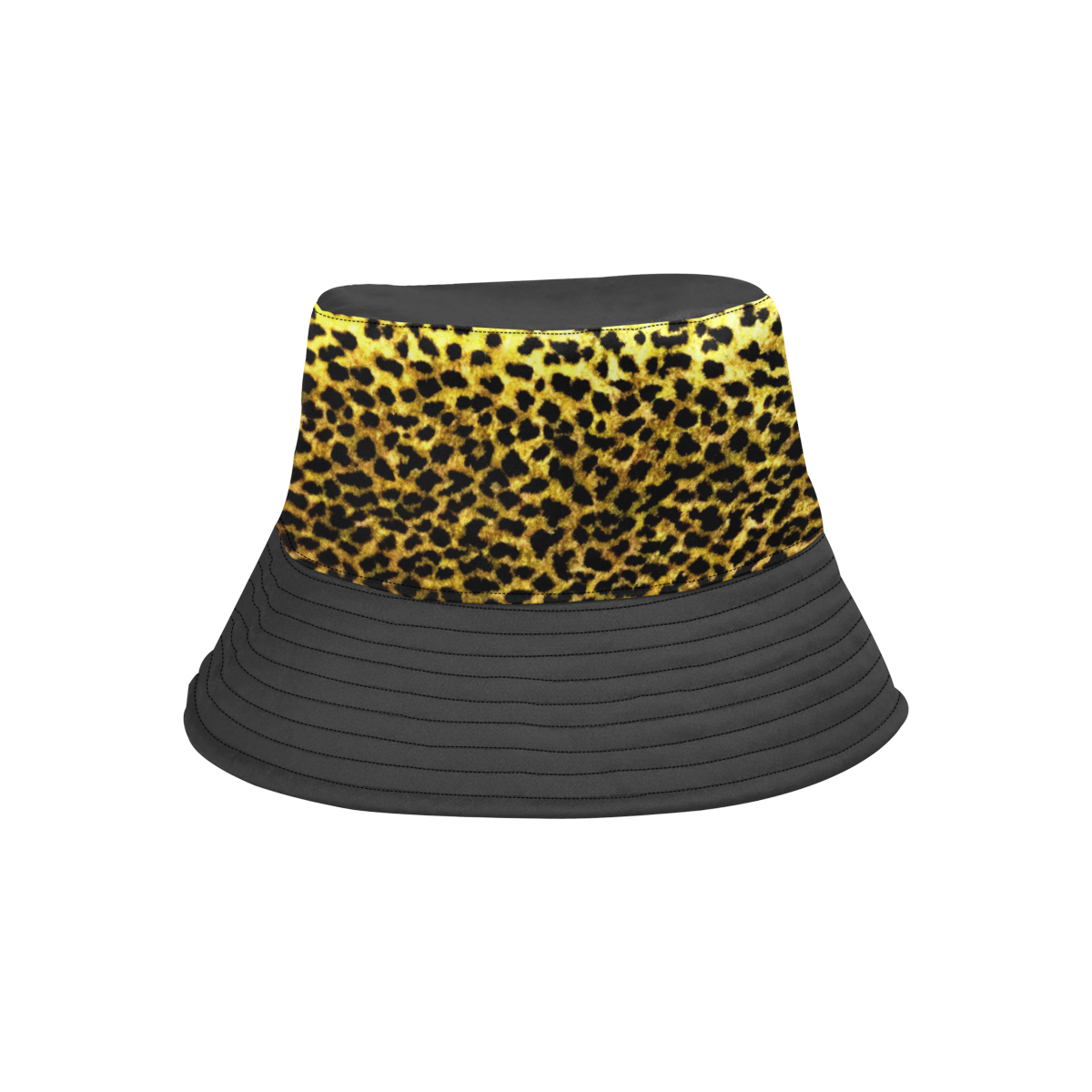 LEOPARD faux fur animal print All Over Print Bucket Hat