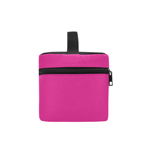 color Barbie pink Cosmetic Bag/Large (Model 1658)