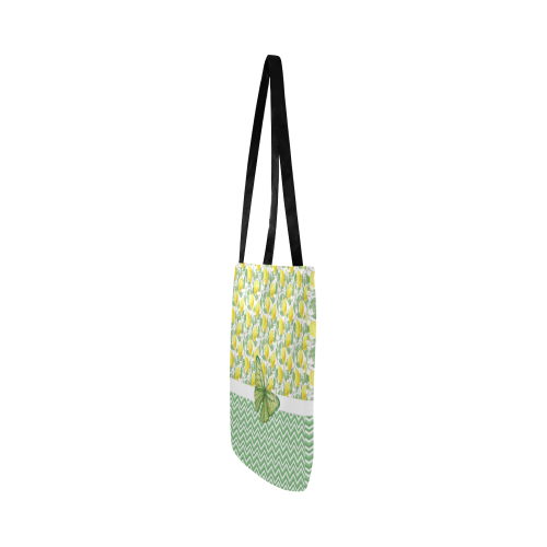 Butterfly And Lemons Reusable Shopping Bag Model 1660 (Two sides)