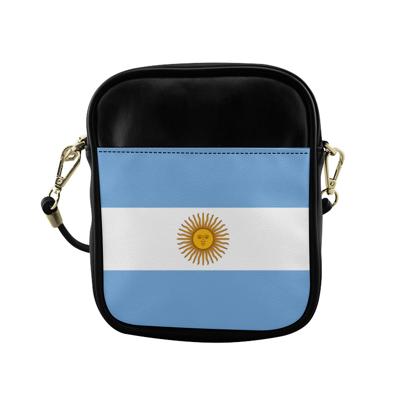 Argentina Flag Sling Bag (Model 1627)
