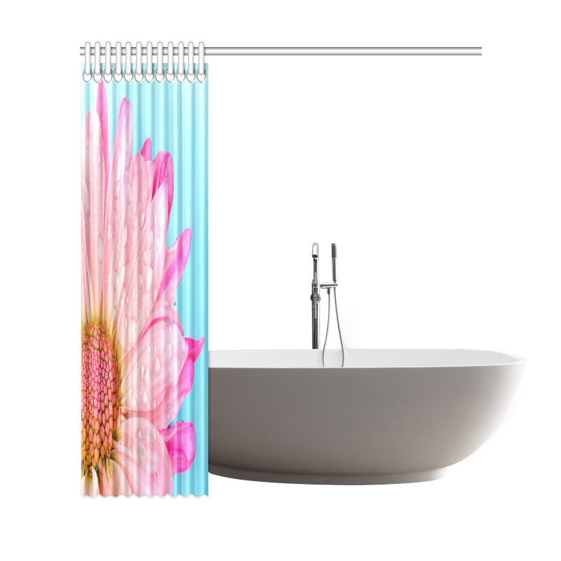 Flower Shower Curtain 69"x72"