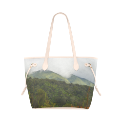 YS_0037 - View Clover Canvas Tote Bag (Model 1661)