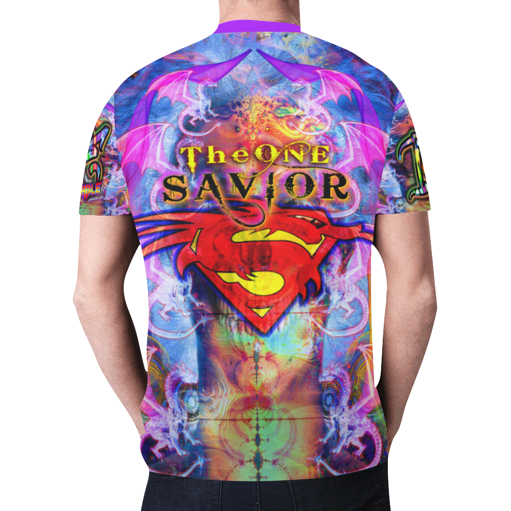 TheONE Savior - Deadly Dimensions New All Over Print T-shirt for Men (Model T45)