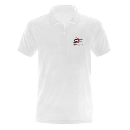 SFT white Polo Men's Polo Shirt (Model T24)