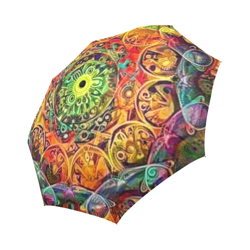 Mandala Special featured umbrella Auto-Foldable Umbrella (Model U04)