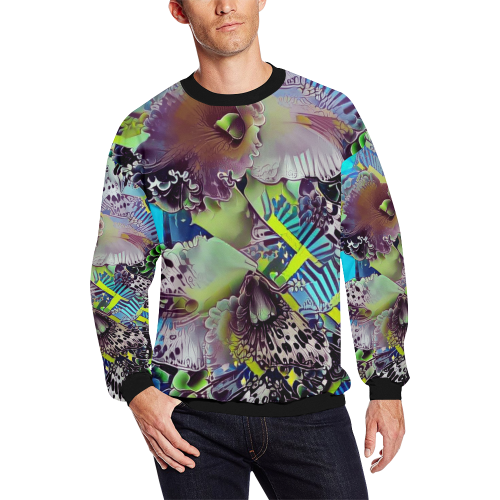 my love 31b All Over Print Crewneck Sweatshirt for Men (Model H18)