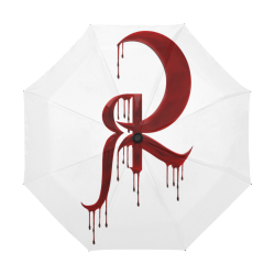 Red Queen Blood Drip Symbol Anti-UV Auto-Foldable Umbrella (U09)