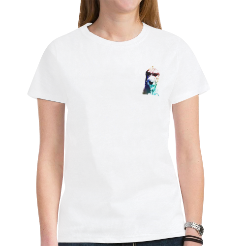 Coolest People New All Over Print T-shirt for Women (Model T45)