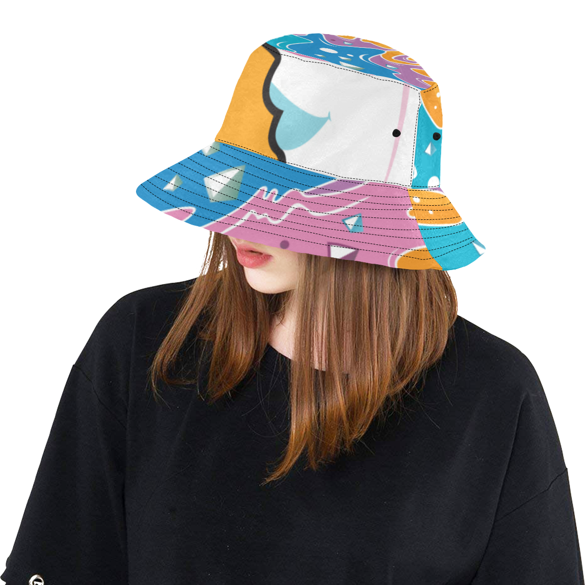 LADYLOVE All Over Print Bucket Hat