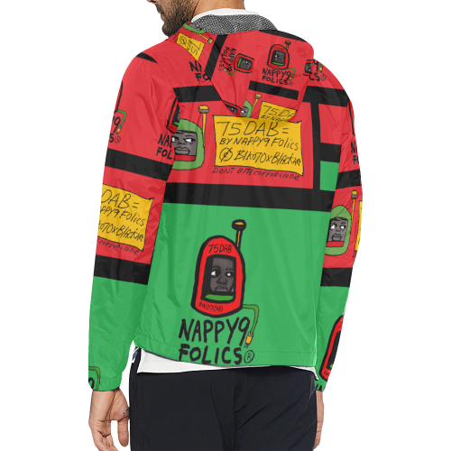 Nappy9folics Logo Jacket 20 Unisex All Over Print Windbreaker (Model H23)