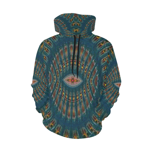 8000  EKPAH 11 low sml All Over Print Hoodie for Men/Large Size (USA Size) (Model H13)