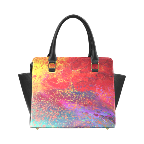 Love Colorful 1 Rivet Shoulder Handbag (Model 1645)