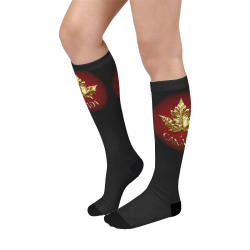 Canada Knee High Socks Gold Medal Over-The-Calf Socks