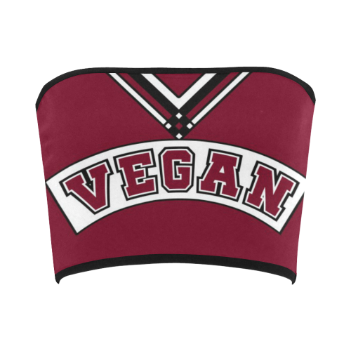 Vegan Cheerleader Bandeau Top