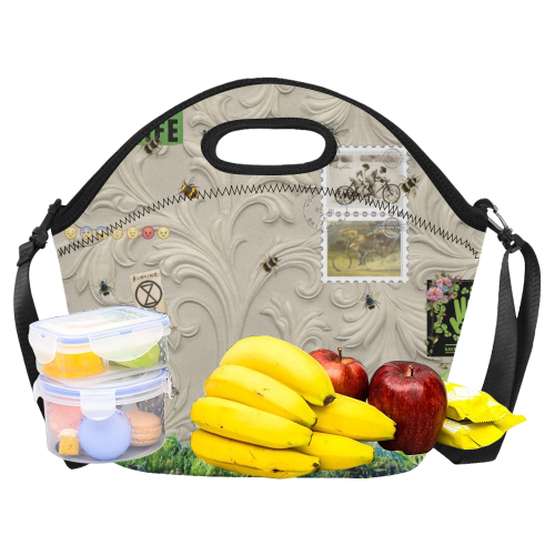 Running Out of Time Neoprene Lunch Bag/Large (Model 1669)