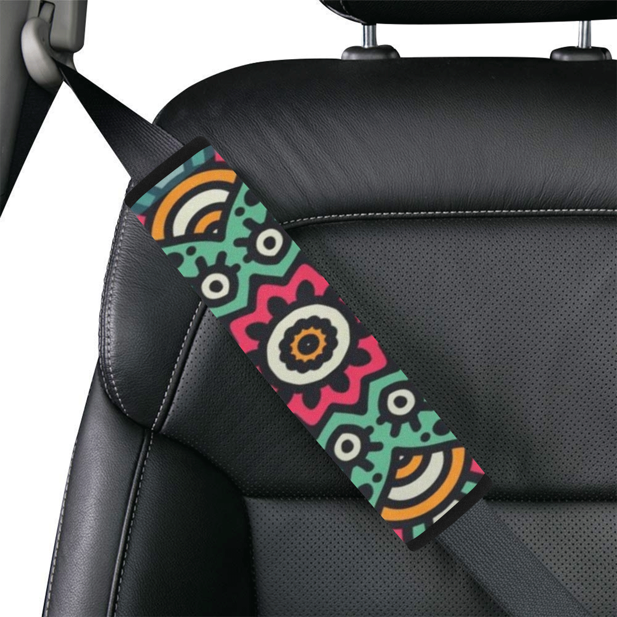 LIFE OF GOD MANDALAS Car Seat Belt Cover 7''x12.6''