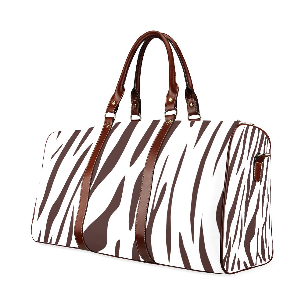 Zebra Waterproof Travel Bag/Small (Model 1639)