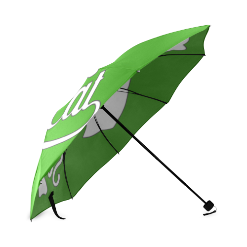 Streetcat grün Custom Foldable Umbrella (Model U01)
