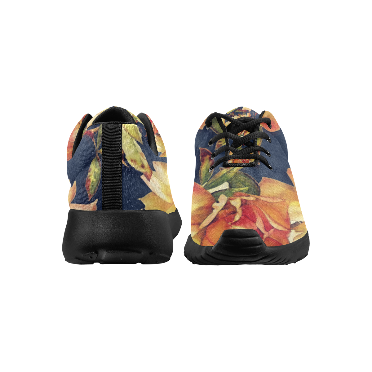 flowers #flowers #pattern #flora Men's Athletic Shoes (Model 0200)