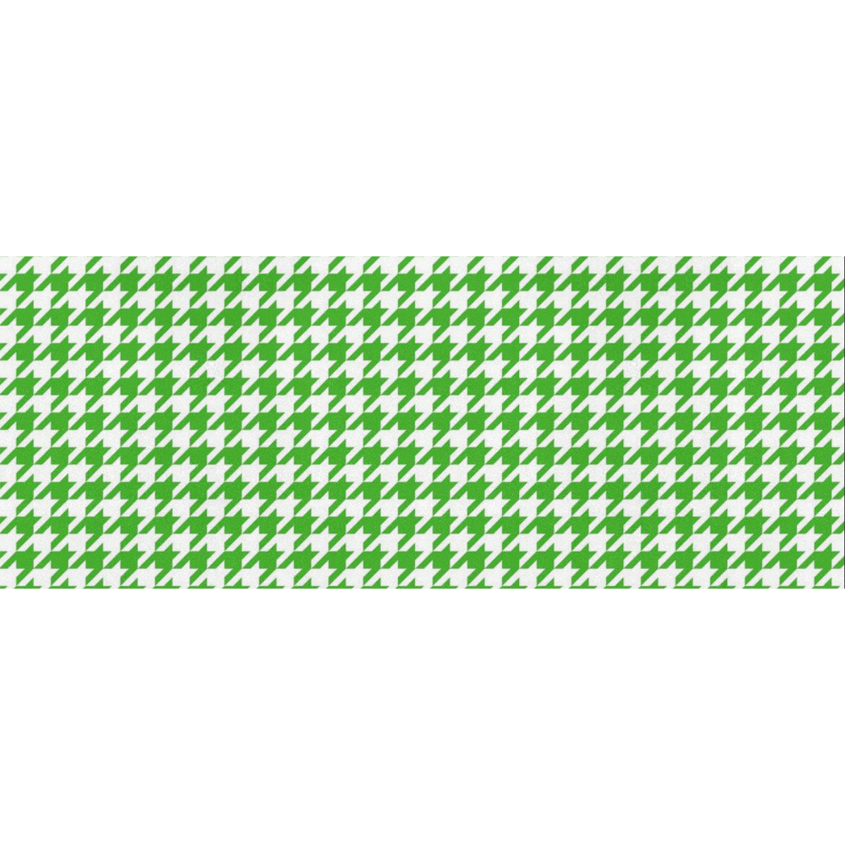 Friendly Houndstooth Pattern,green by FeelGood Gift Wrapping Paper 58"x 23" (3 Rolls)