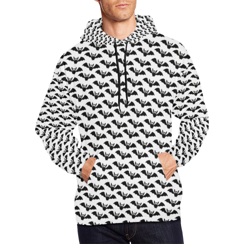 45sw All Over Print Hoodie for Men (USA Size) (Model H13)