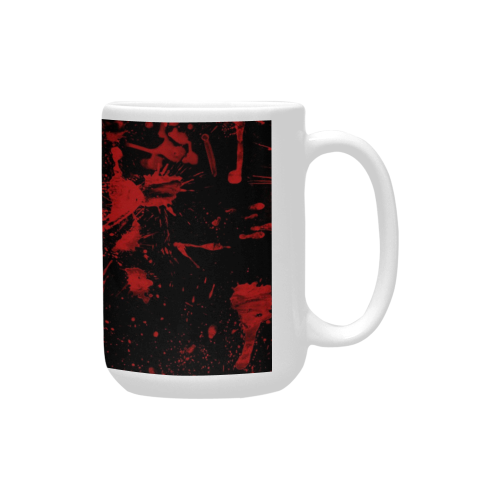 Scary Blood by Artdream Custom Ceramic Mug (15OZ)