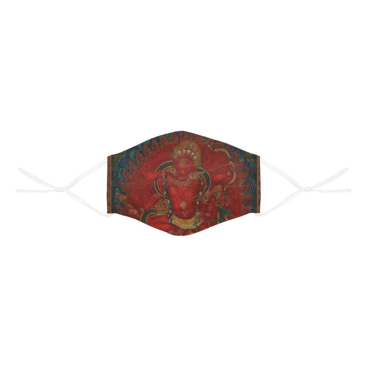 Kurukulla From Tibetan Buddhism 3D Mouth Mask with Drawstring (Pack of 10) (Model M04)