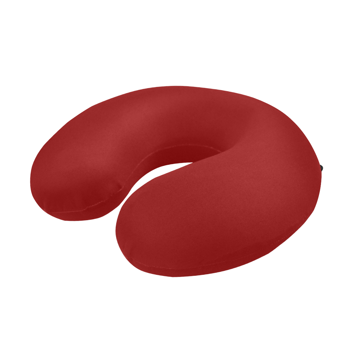 color dark red U-Shape Travel Pillow