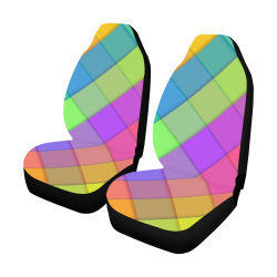 Neon Squared Car Seat Covers (Set of 2)
