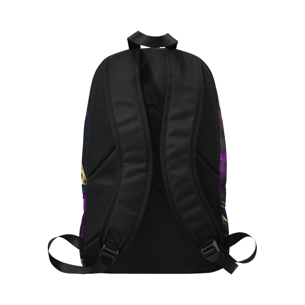 vortex triangles Fabric Backpack for Adult (Model 1659)
