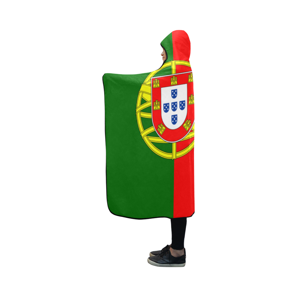 PORTUGAL Hooded Blanket 50''x40''