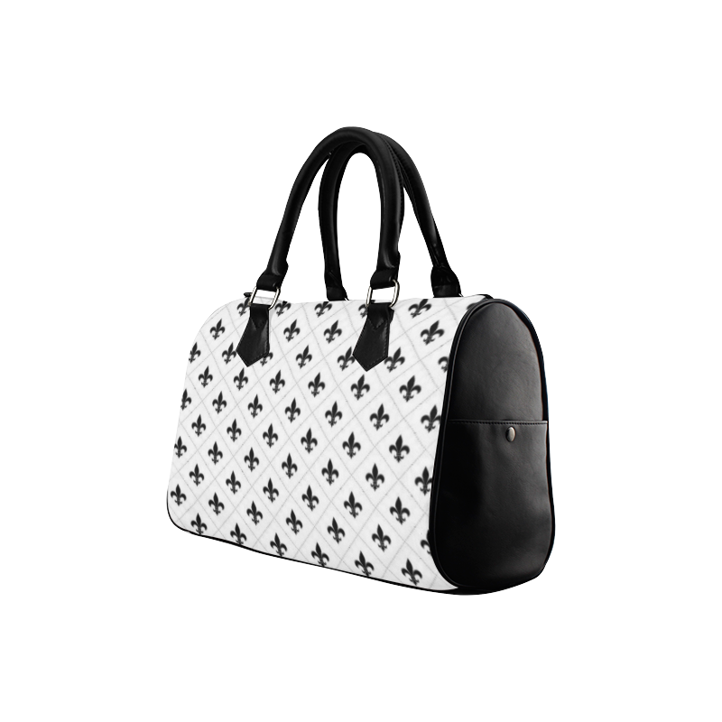 white saints Boston Handbag (Model 1621)