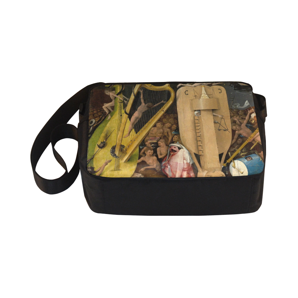 Hieronymus Bosch-The Garden of Earthly Delights (m Classic Cross-body Nylon Bags (Model 1632)