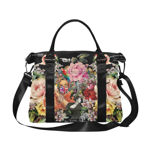 Nuit des Roses 2020 Large Capacity Duffle Bag (Model 1715)