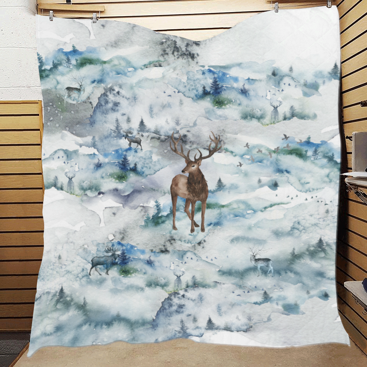 Oh My Deer Quilt 60"x70"