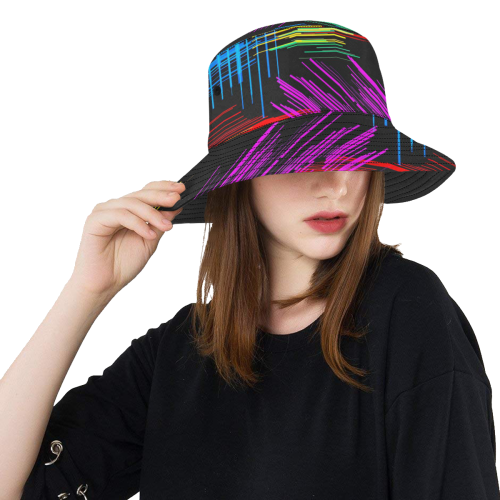 New Pattern factory 2A by JamColors All Over Print Bucket Hat