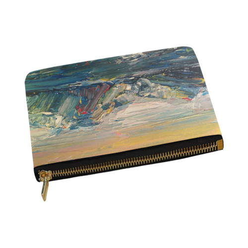 Mountains painting Carry-All Pouch 12.5''x8.5''