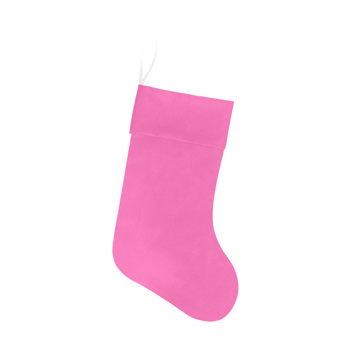 color hotpink Christmas Stocking