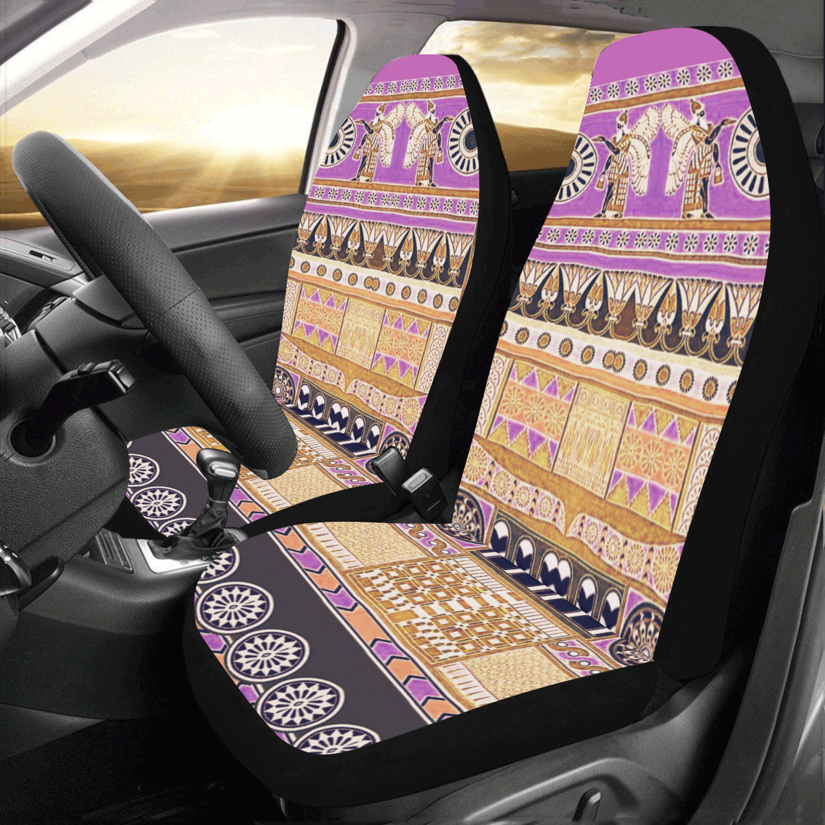 Ancient assyrian art Car Seat Covers (Set of 2)