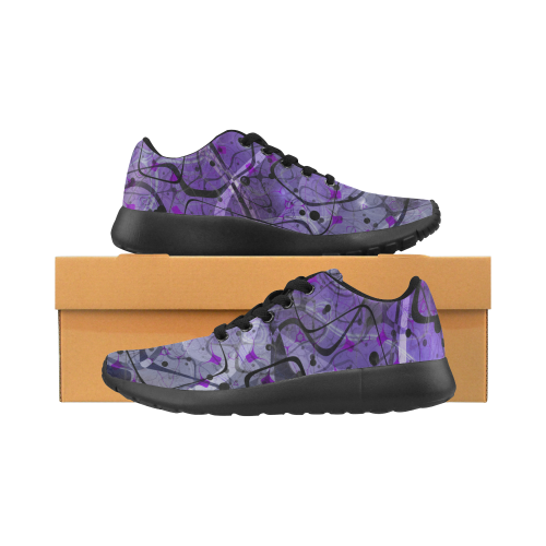 Messy Lavender Women’s Running Shoes (Model 020)
