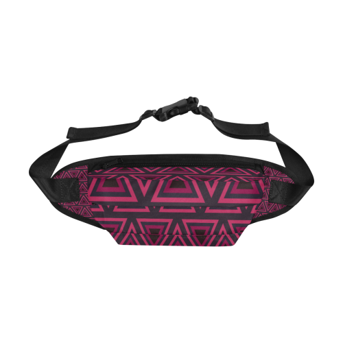 Tribal Ethnic Triangles Fanny Pack/Large (Model 1676)