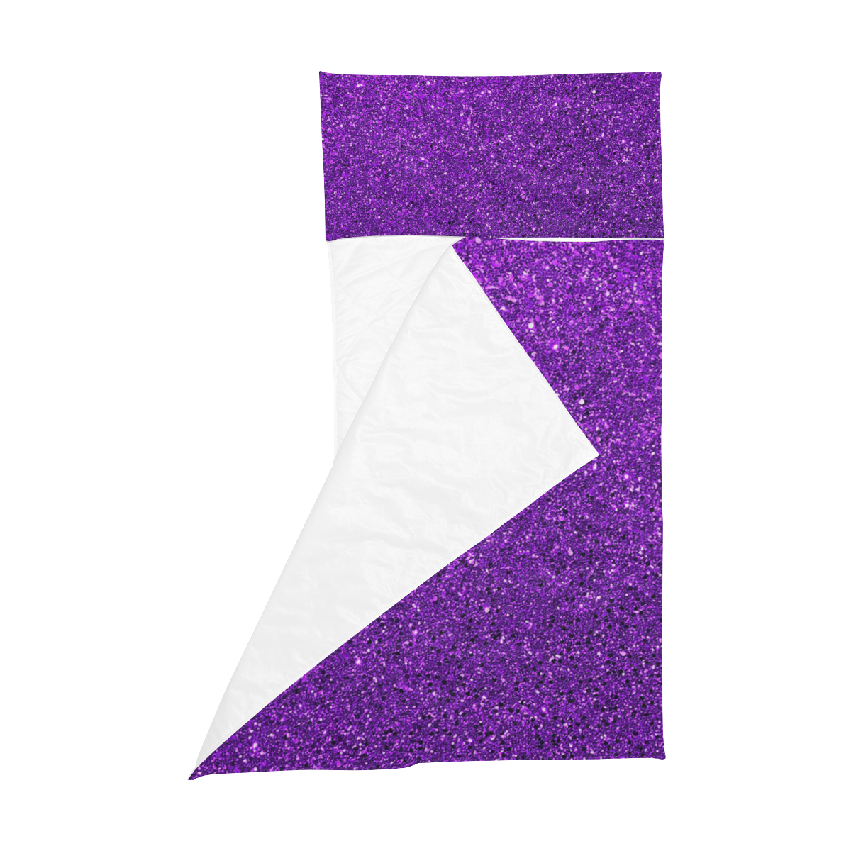 purple  glitter Kids' Sleeping Bag