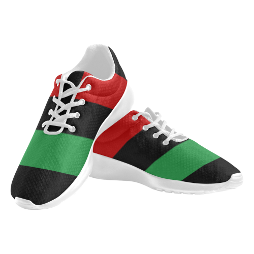 RGB STRIPE Men's Athletic Running Shoes Style 0200 Men's Athletic Shoes (Model 0200)