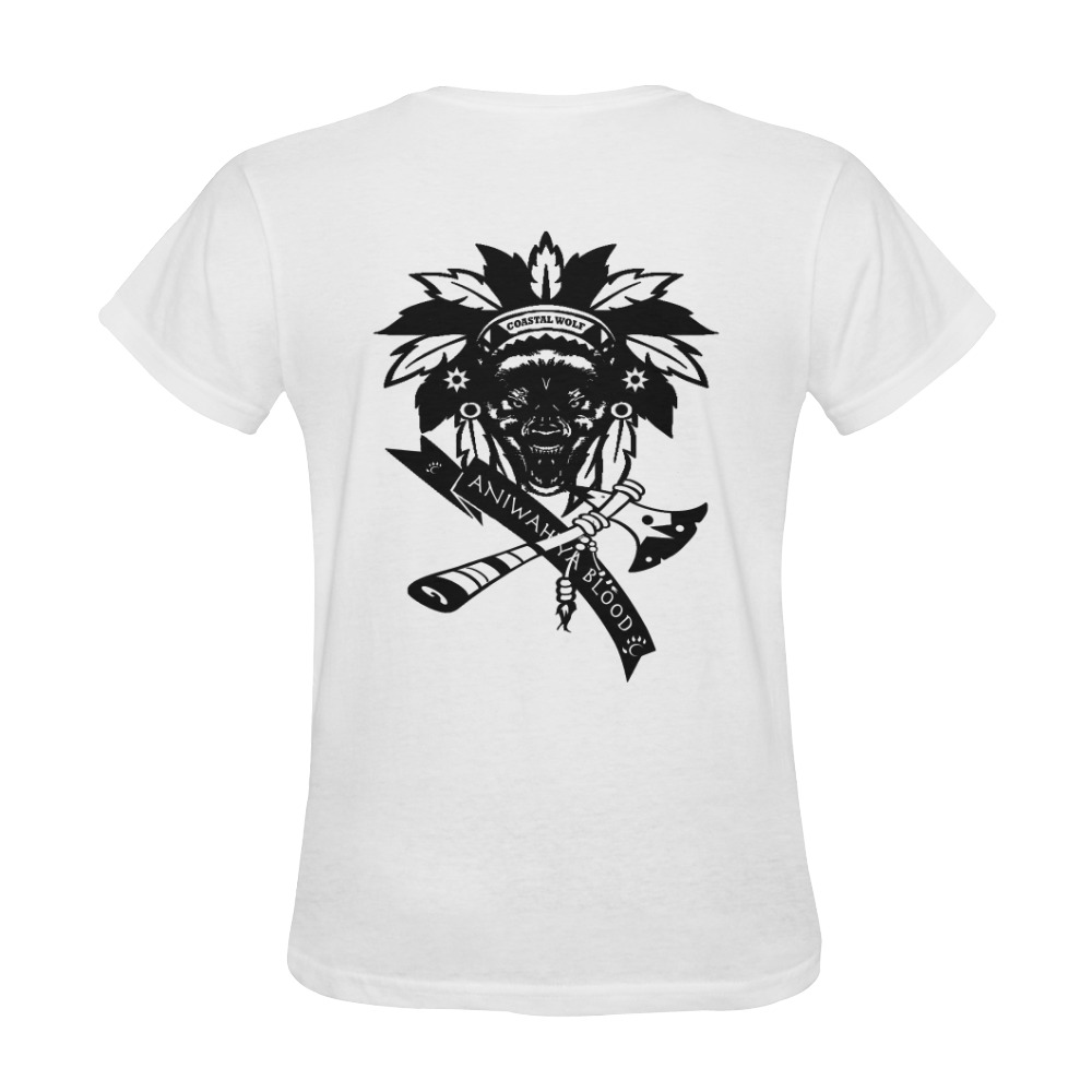 People Of The Wolf Sunny Women's T-shirt (Model T05)