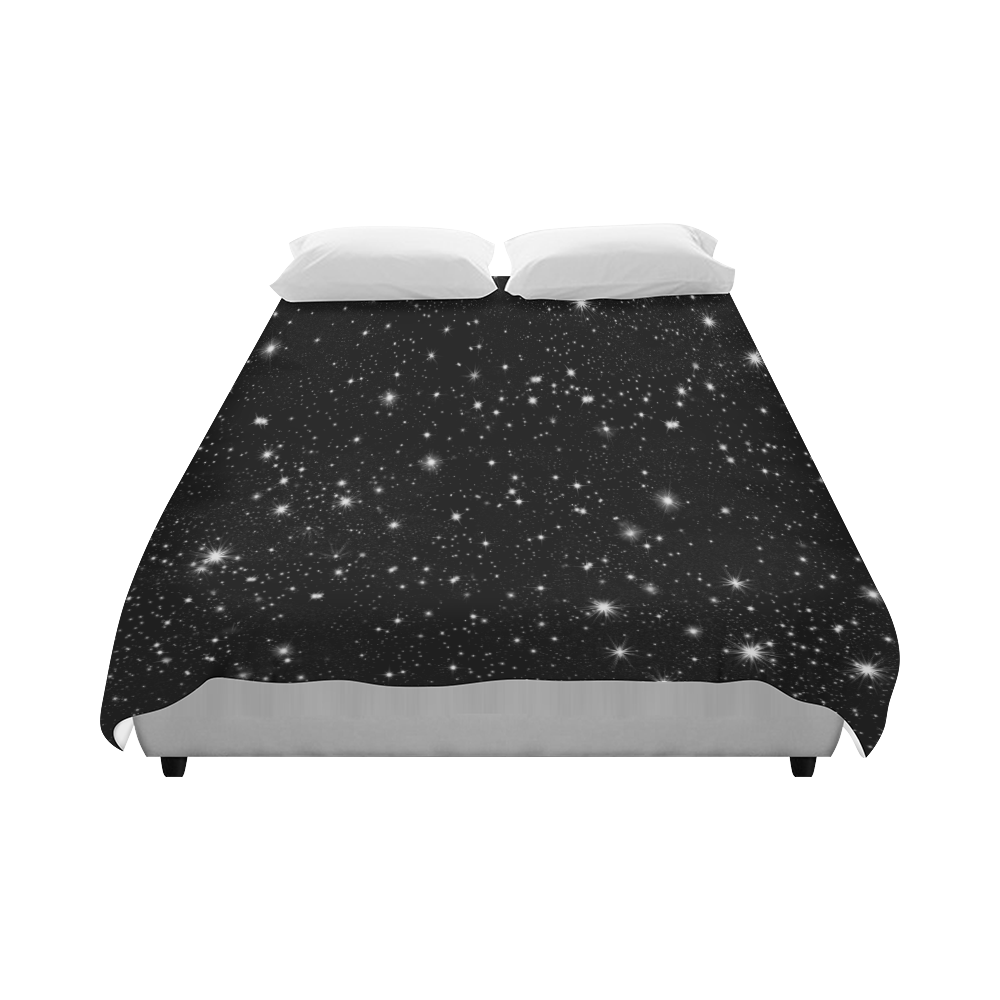 Stars in the Universe Duvet Cover 86"x70" ( All-over-print)