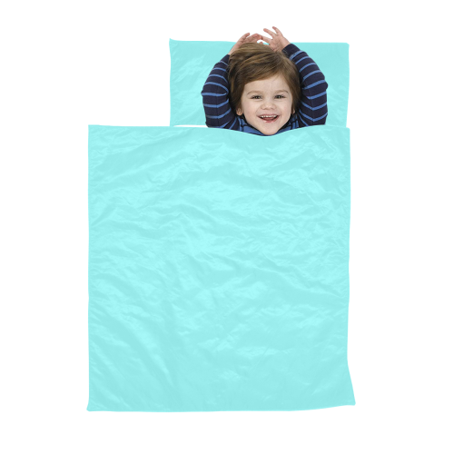 color ice blue Kids' Sleeping Bag